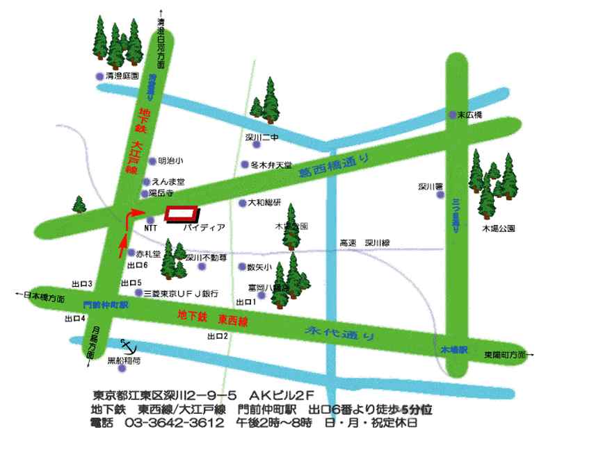 will英語館のＭＡＰ